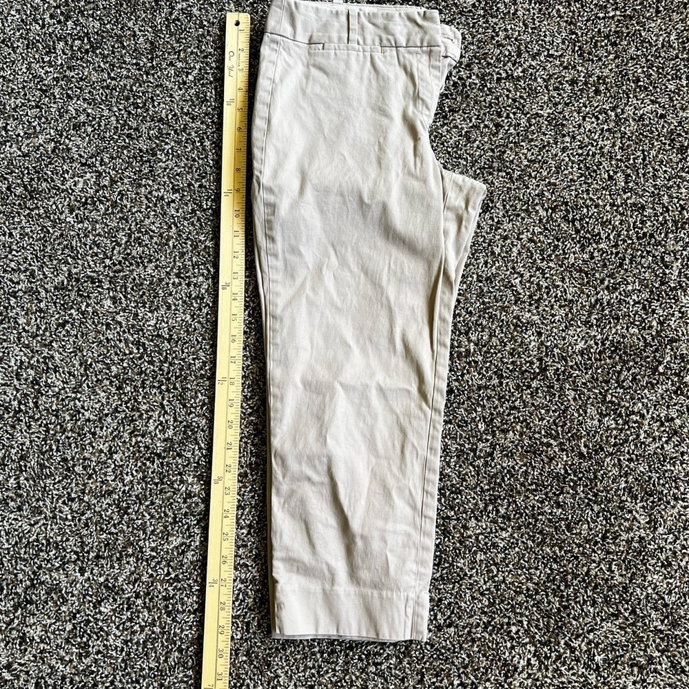 Talbots Tan Chinos Flat Front Cotton Blend - Picture 6 of 6